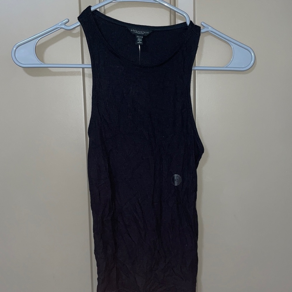 Black high neck tank (new with tags)